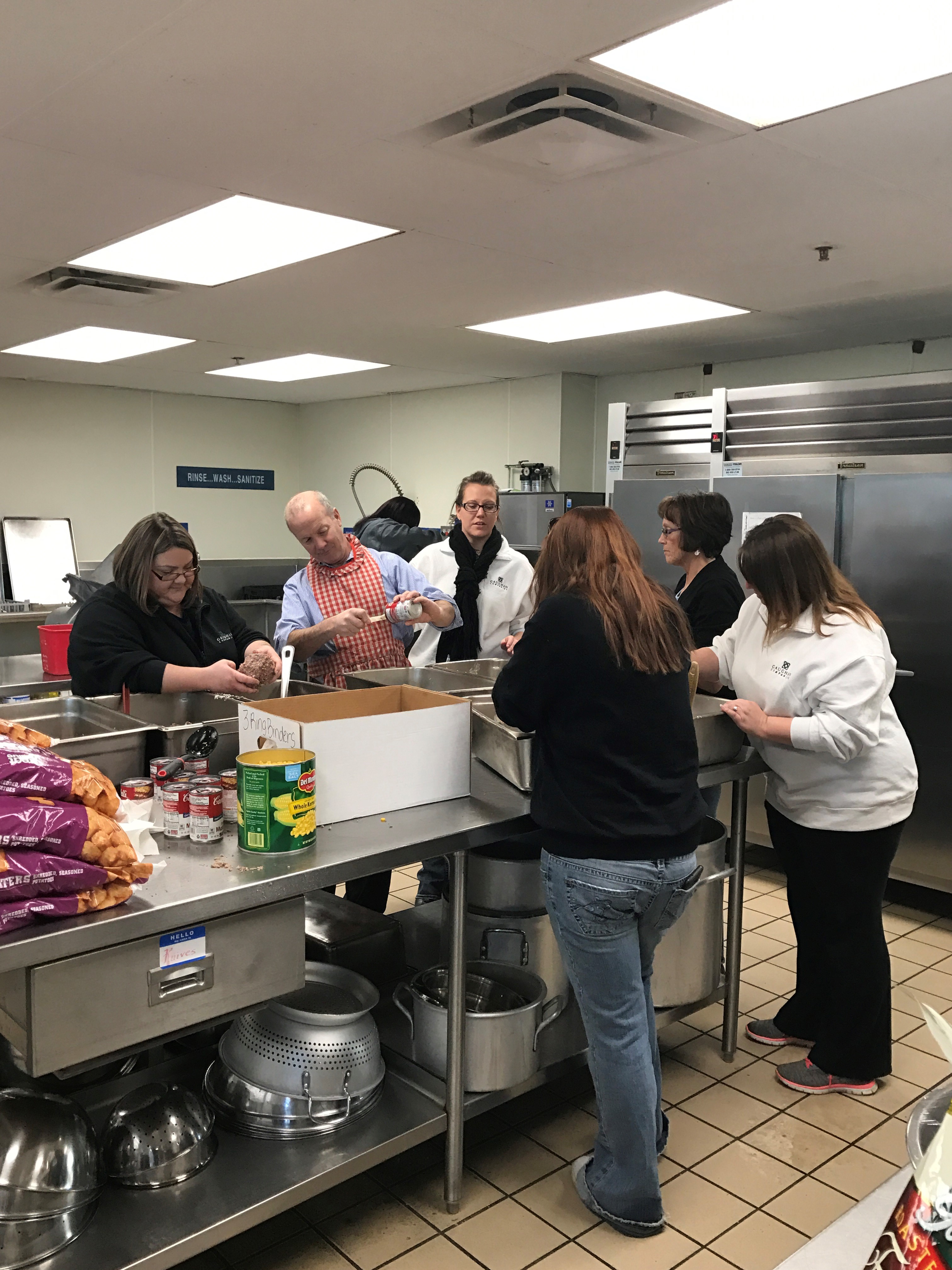  Sharing and Caring Hands - Hotdish Prep